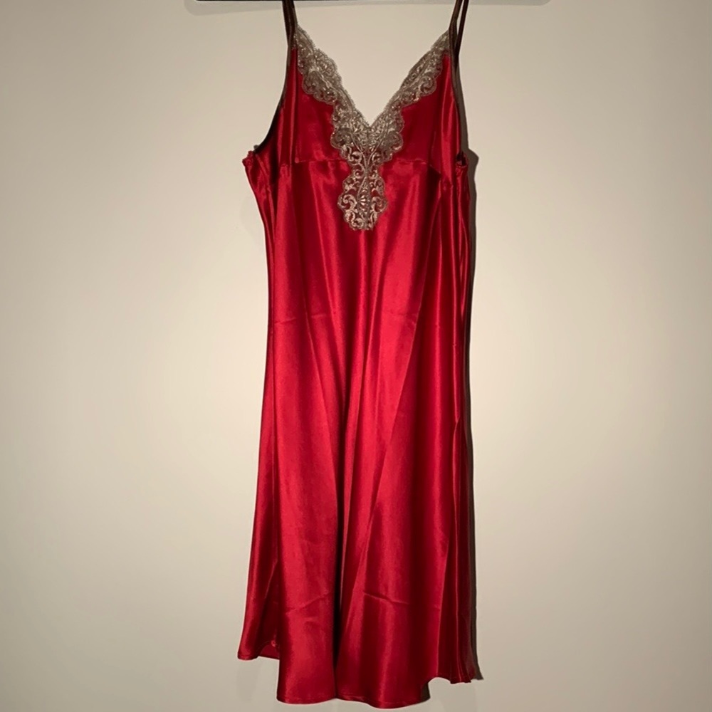 Silk Chemise and Robe Set L-XL